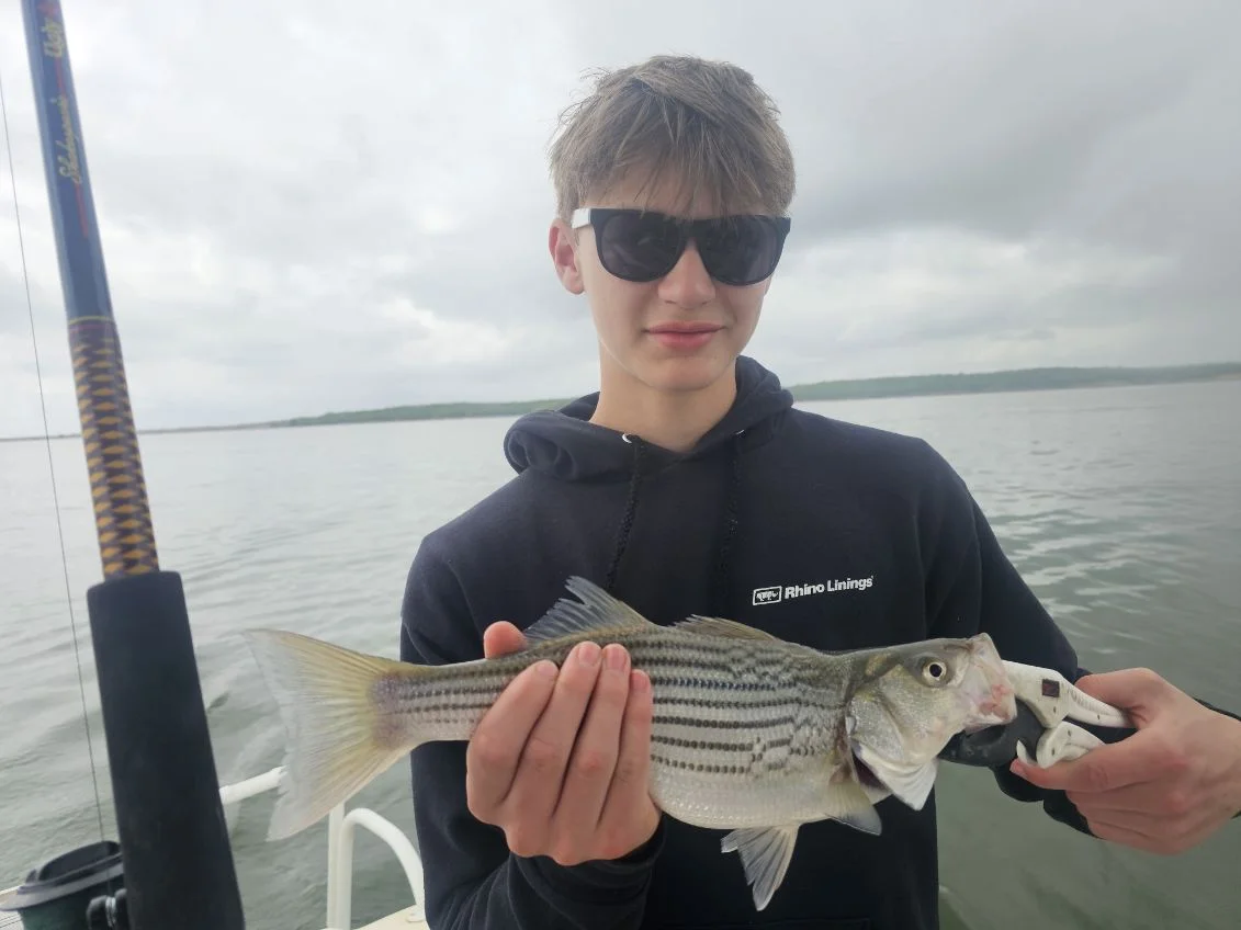 Fishing in Kingston, Oklahoma