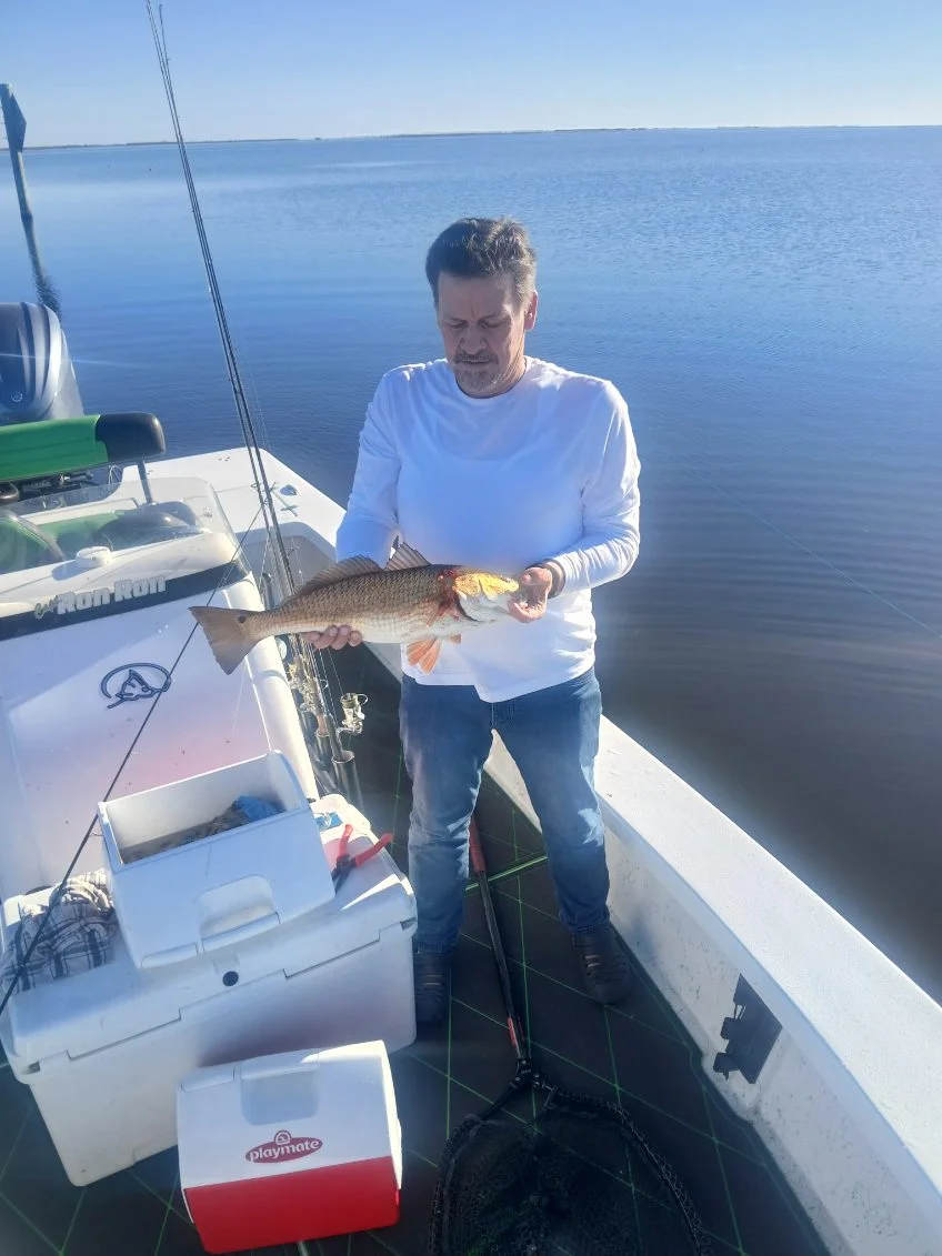 Fishing in Lafitte, Louisiana