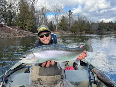 Fishing in Stanwood, Michigan