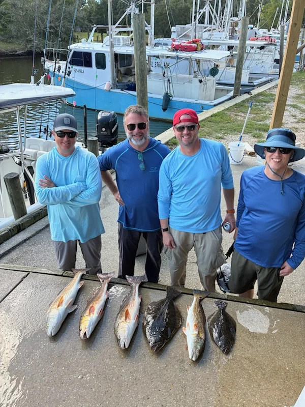 Fishing in Bon Secour, Alabama