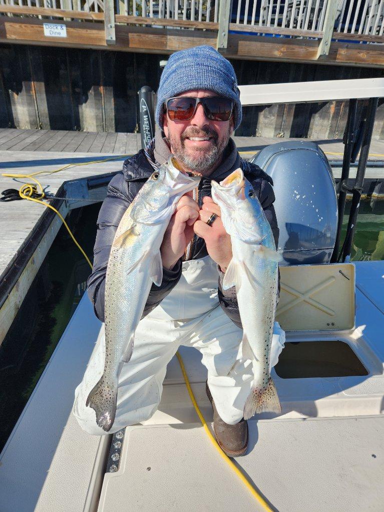 Striped Bass Fishing in Trails End Road, Wilmington, N, North Carolina
