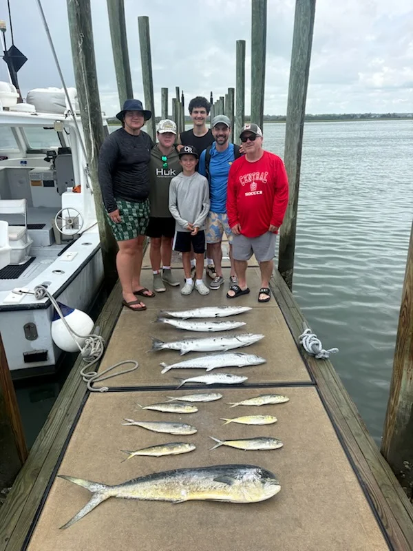 Fishing in Topsail Beach, North Carolina