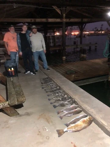Fishing in Rockport, Texas