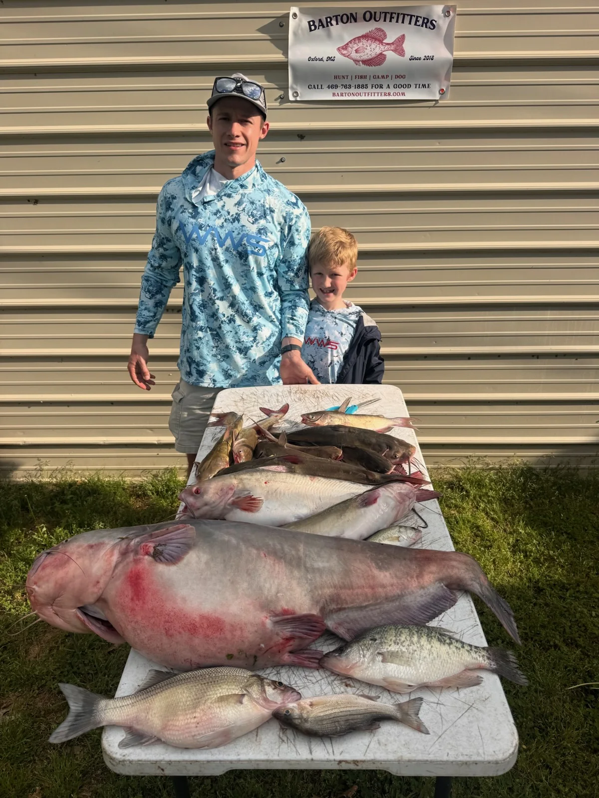 Fishing in Sardis, Mississippi