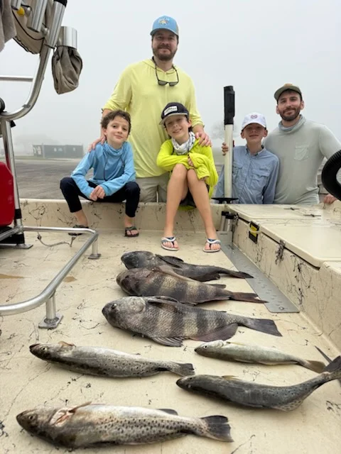 Fishing in Galveston, Texas