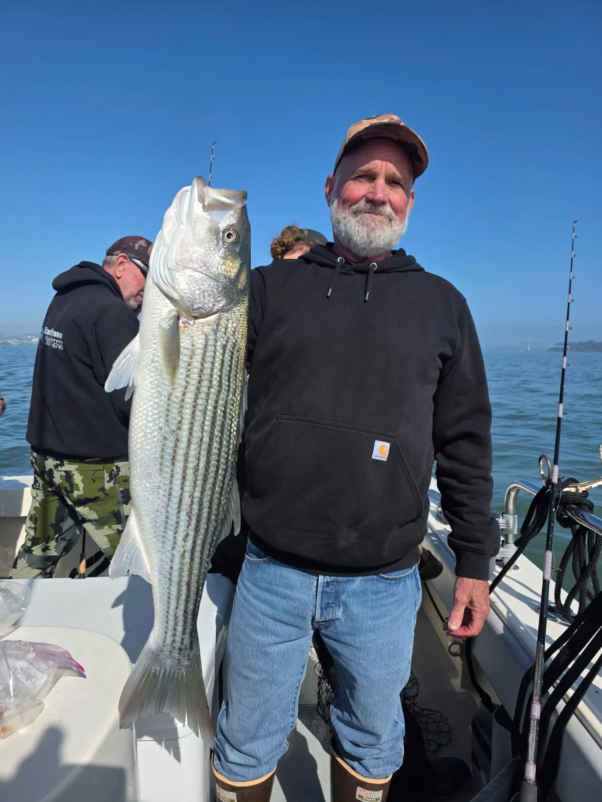 Fishing in Bodega Bay, California