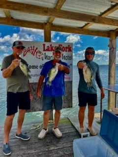 Fishing in Lake Fork, Texas
