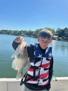 Fishing in Mooresville, North Carolina