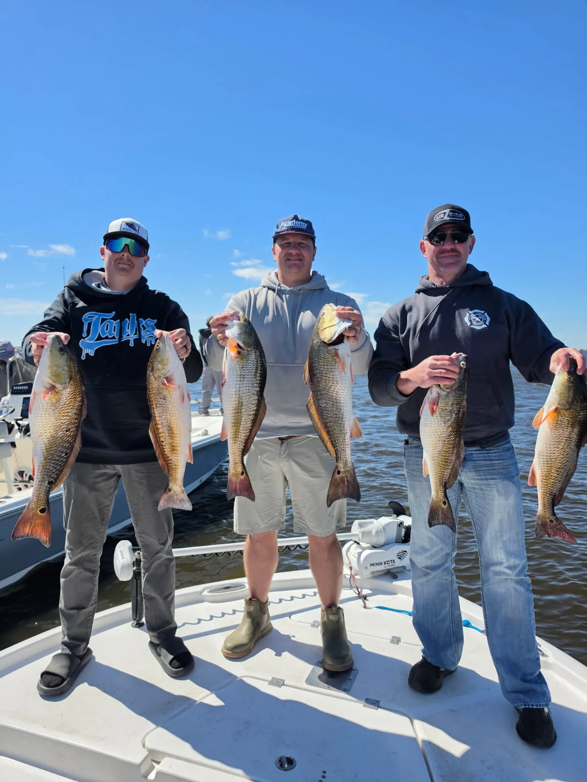 Fishing in Delacroix, Louisiana