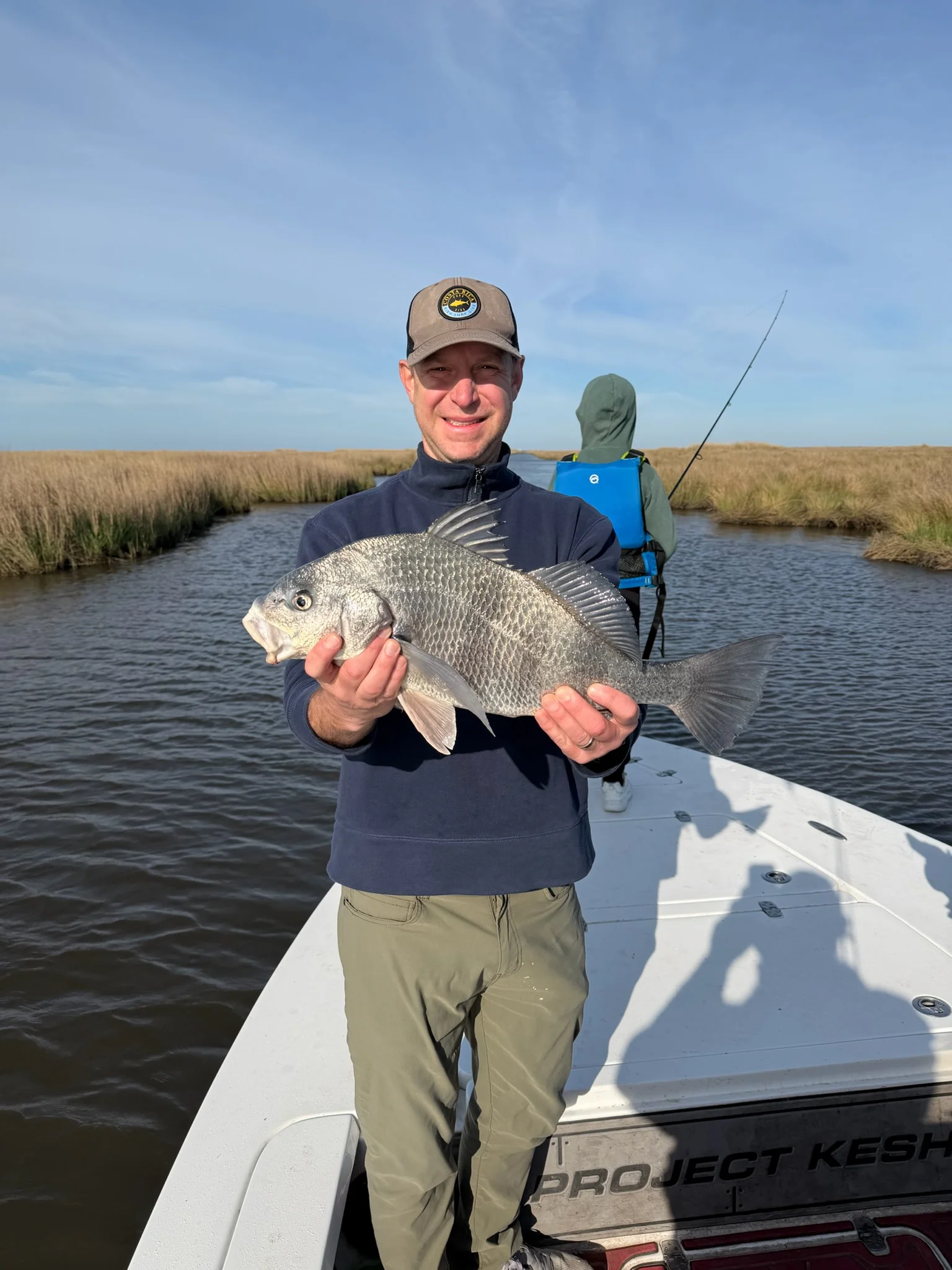 Fishing in Lafitte, Louisiana