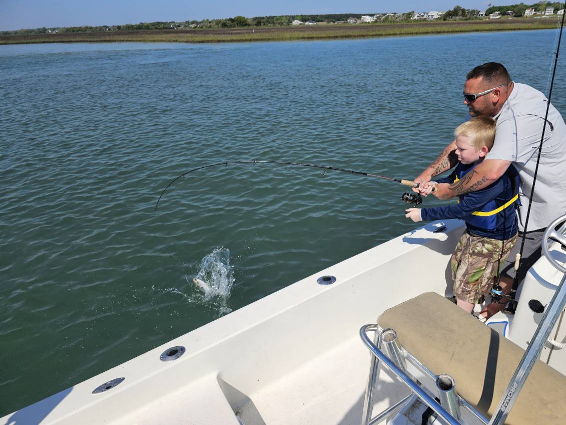 Fishing in Hampstead, North Carolina