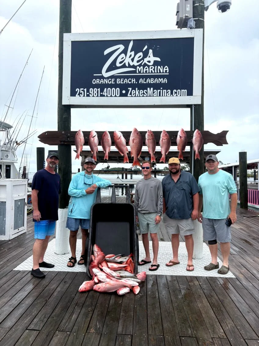 Fishing in Orange Beach, Alabama