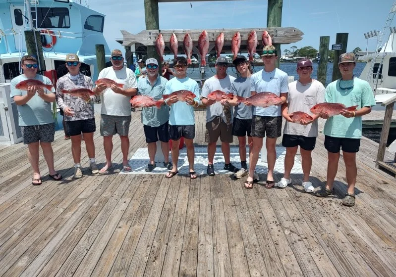 Fishing in Orange Beach, Alabama