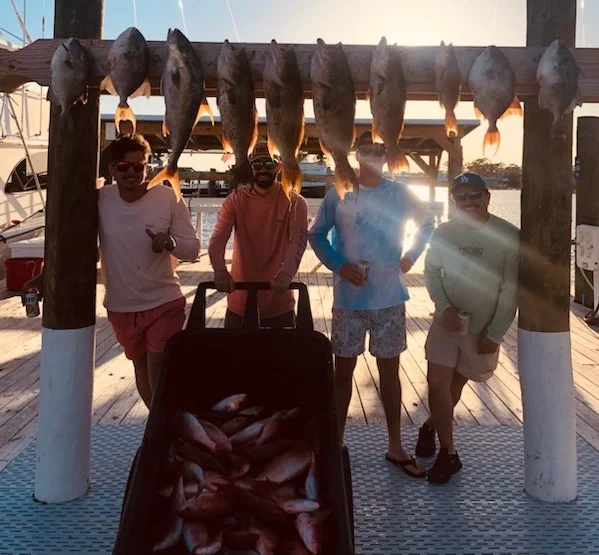 Amberjack, Gag Grouper, Triggerfish, Vermillion Snapper Fishing in Orange Beach, Alabama