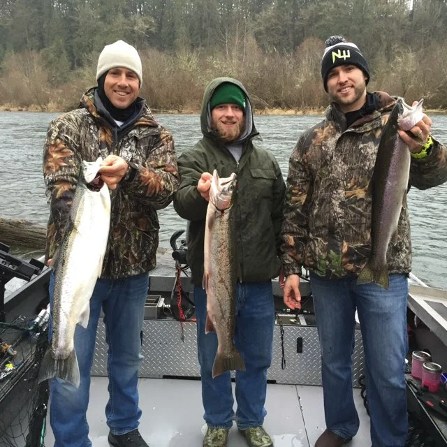 Fishing in Woodland, Washington