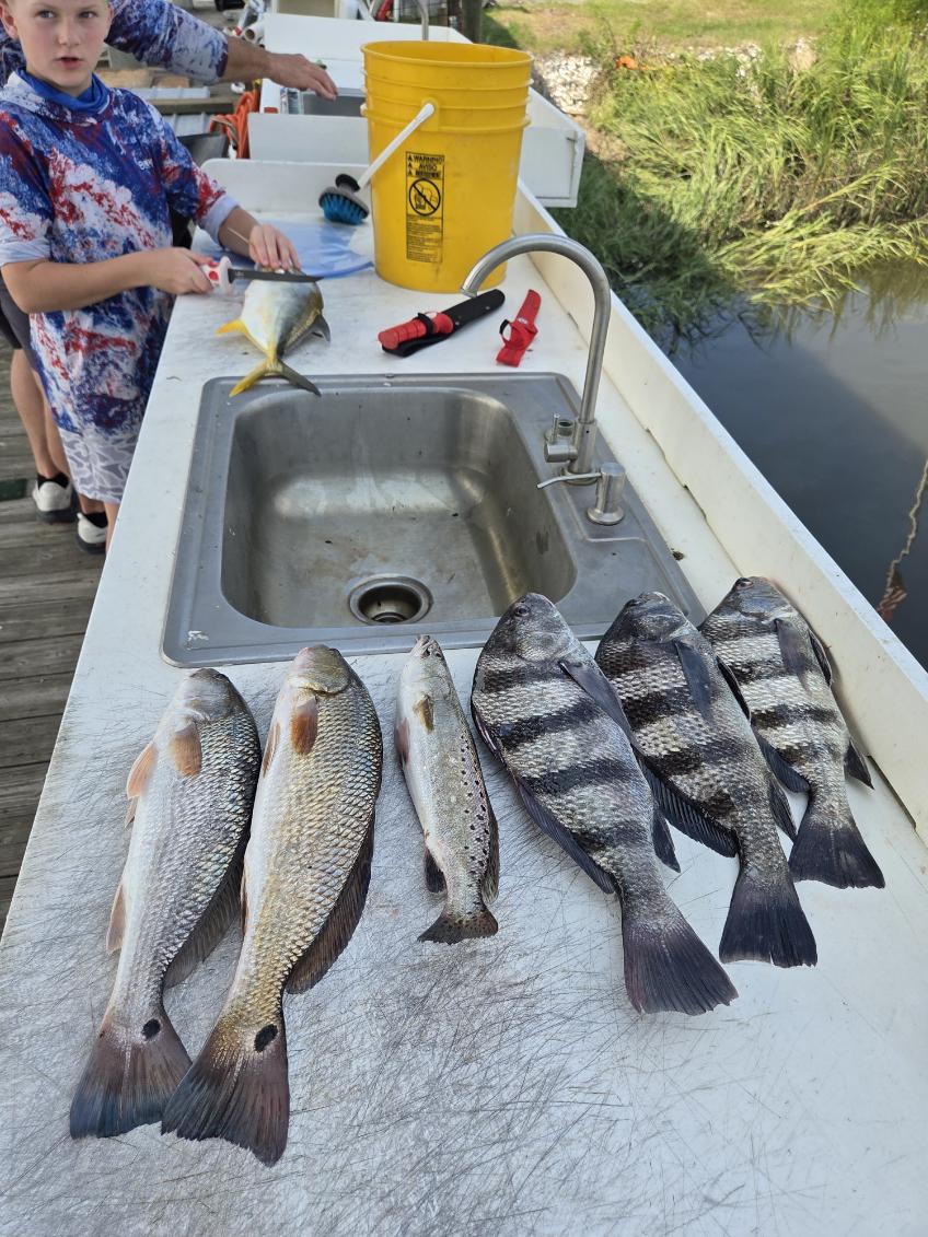 Fishing in Darien, Georgia