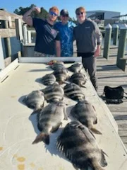 Fishing in Fort Morgan, Alabama