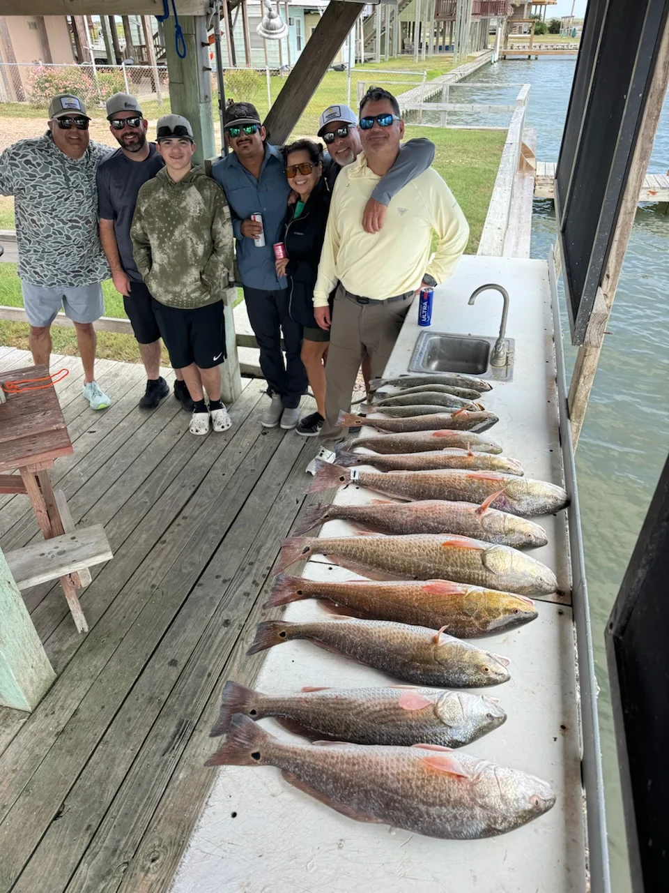 Fishing in Port Aransas, Texas