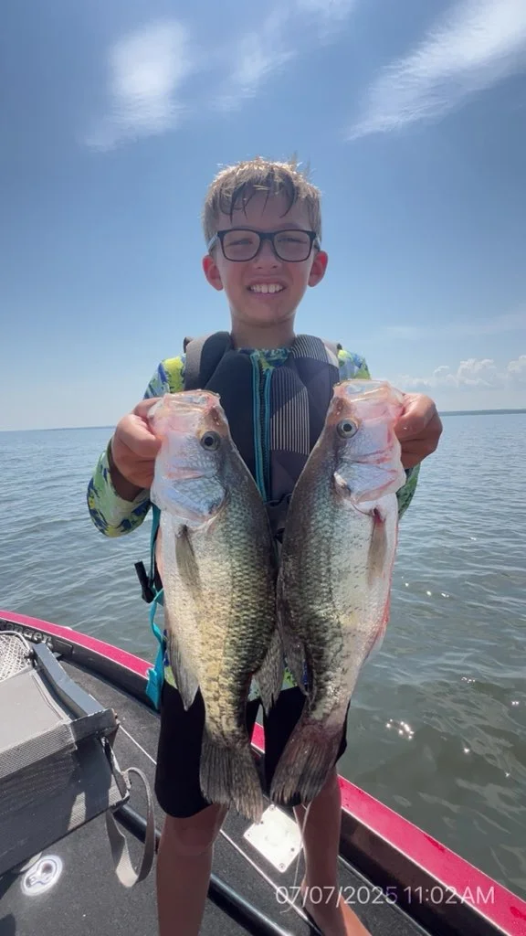 Fishing in Grenada, Mississippi