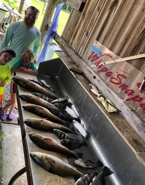 Fishing in D'Iberville, Mississippi