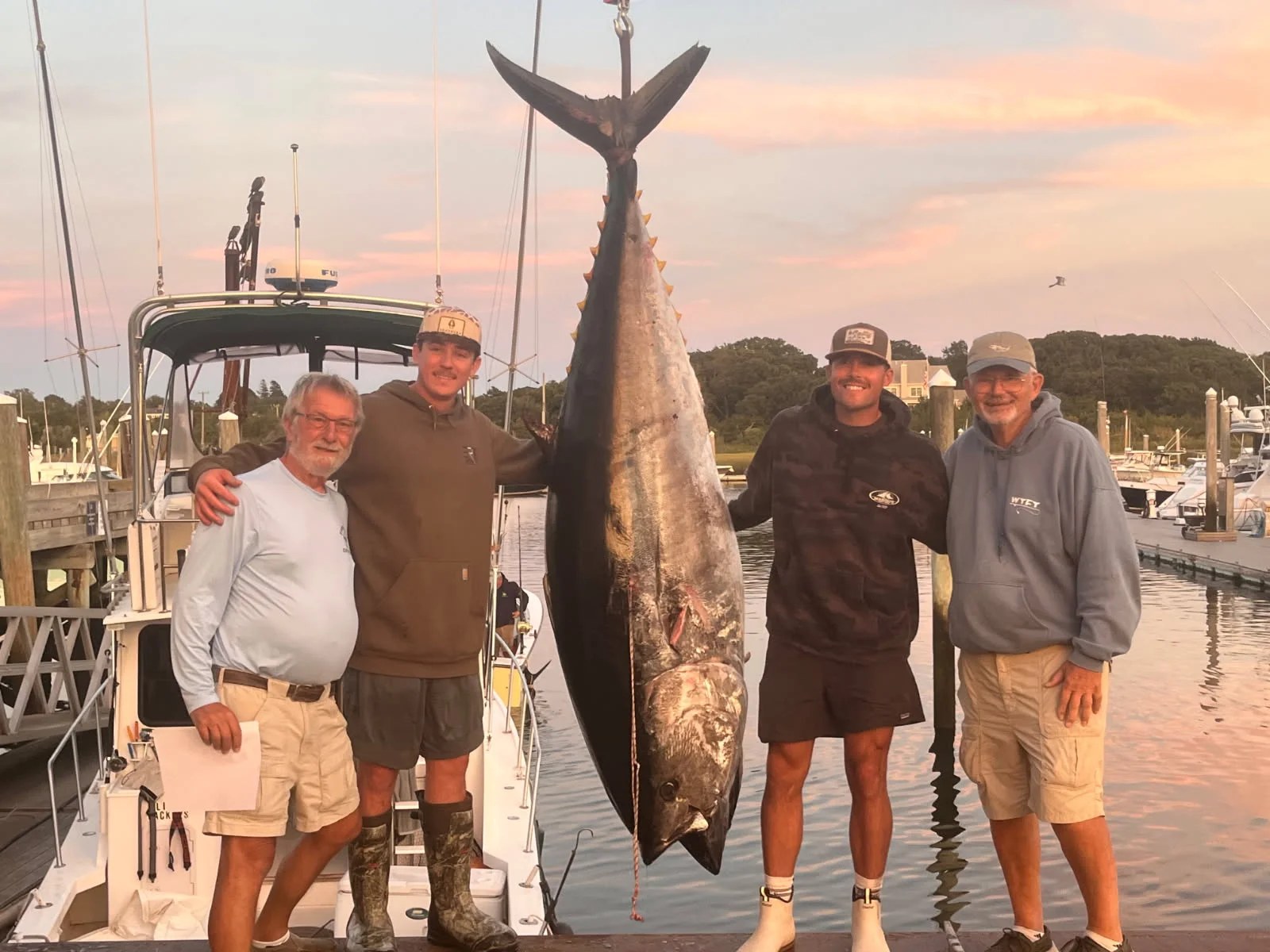 Fishing in Dennis, Massachusetts