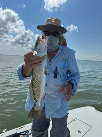 Fishing in Port O'Connor, Texas