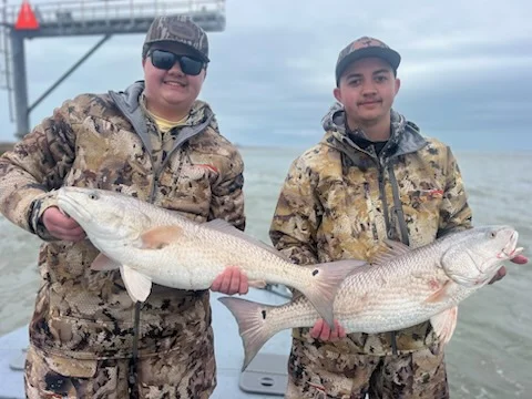 Fishing in Port O'Connor, Texas