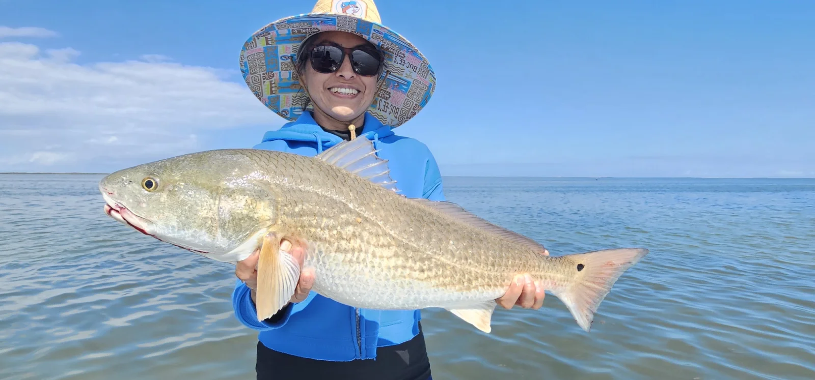 Fishing in Port Isabel, Texas