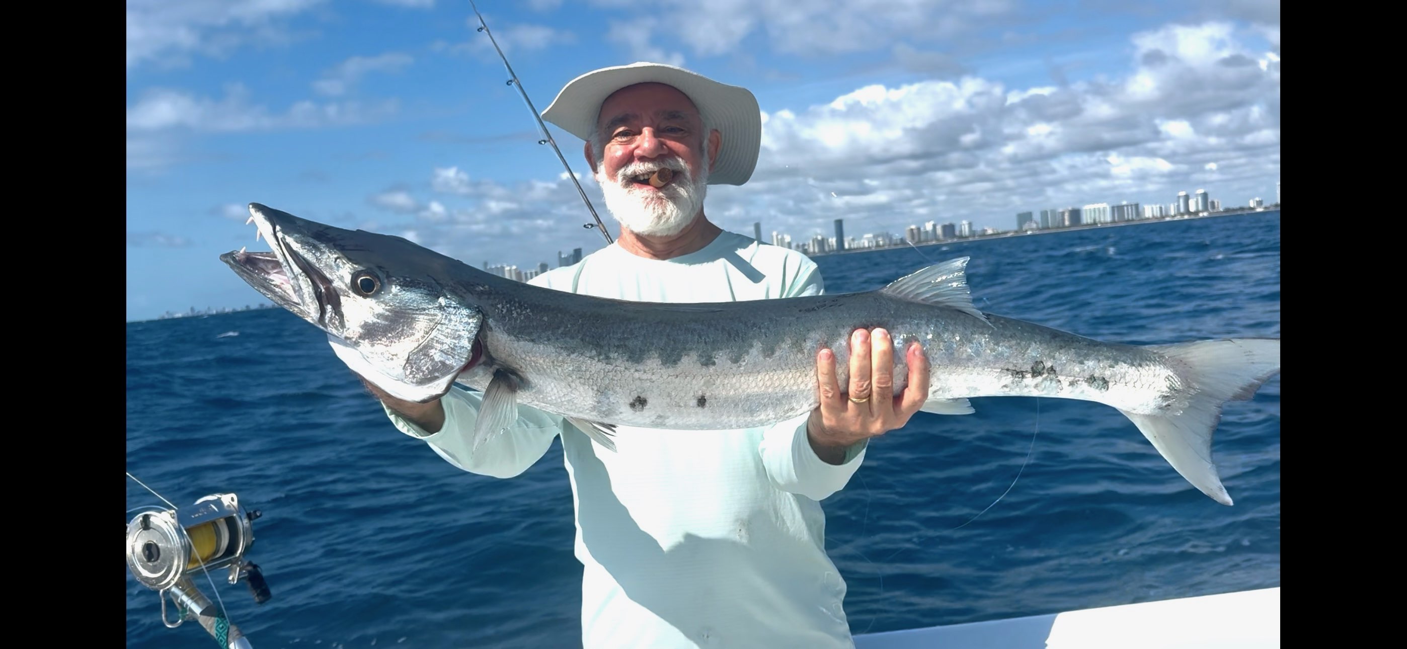 Fishing in Miami Beach, Florida