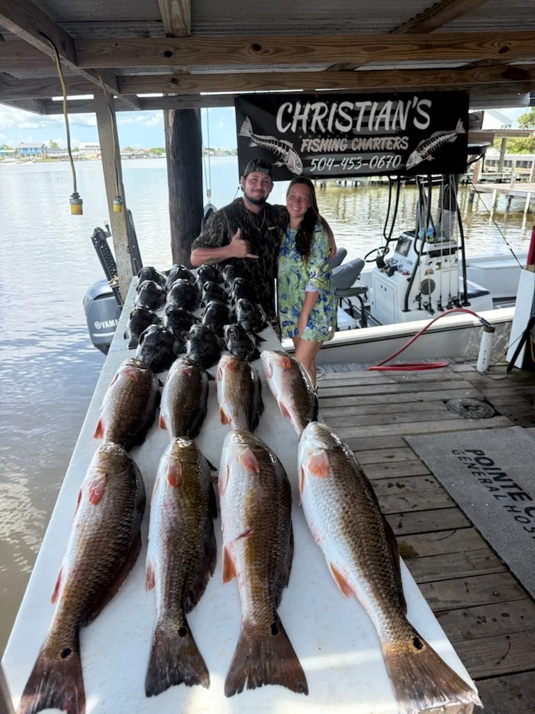 Fishing in Lafitte, Louisiana