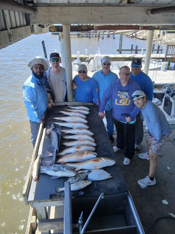 Fishing in Lafitte, Louisiana