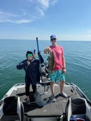 Fishing in Belle River, Canada