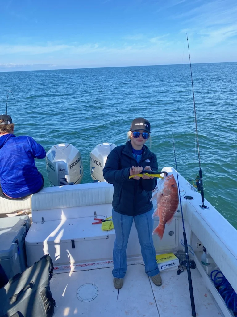 Red Snapper fishing in Gulf Shores, Alabama