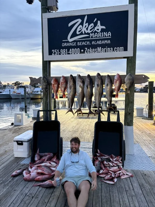 Fishing in Orange Beach, Alabama