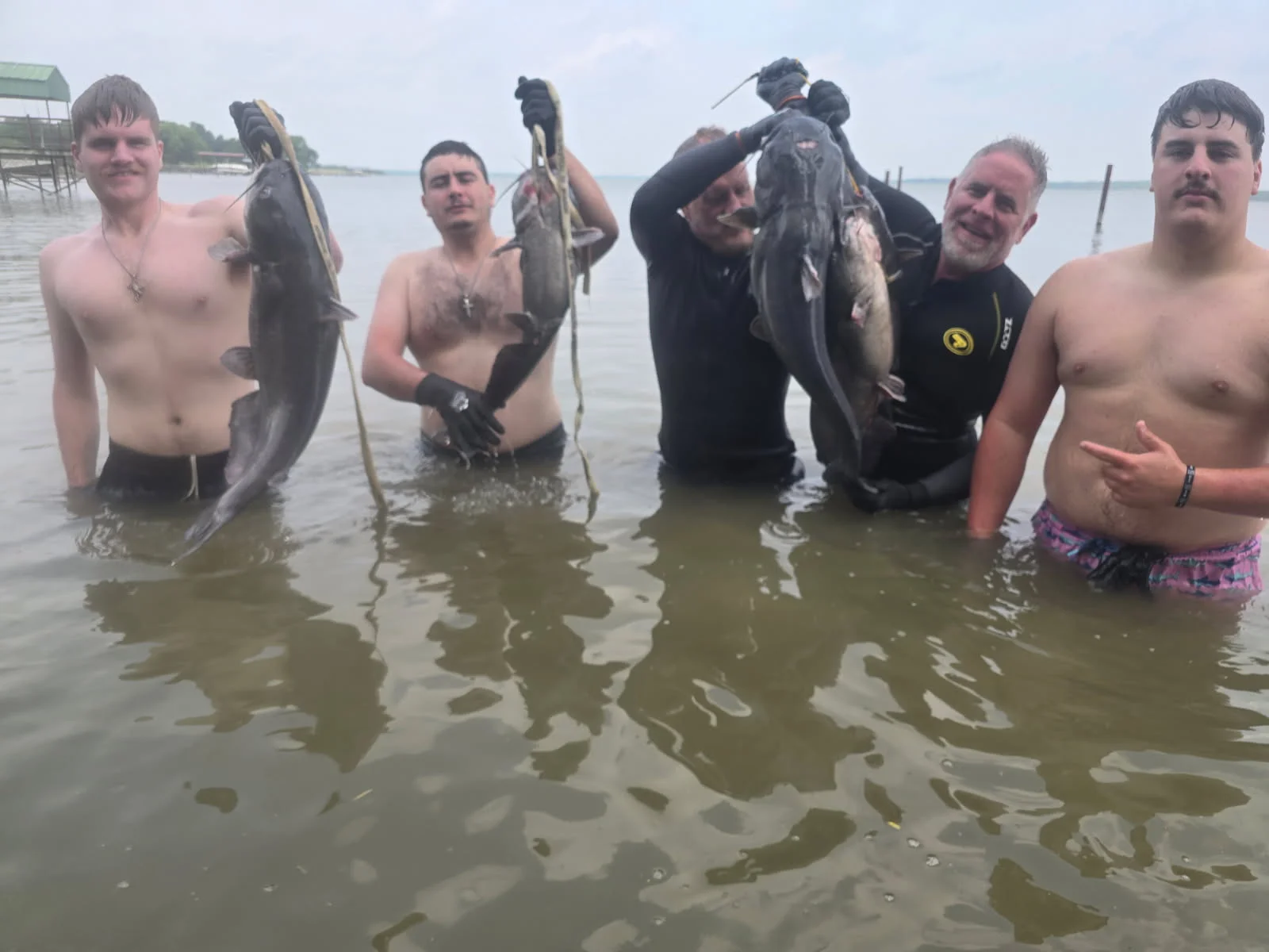 Fishing in Grand Saline, Texas