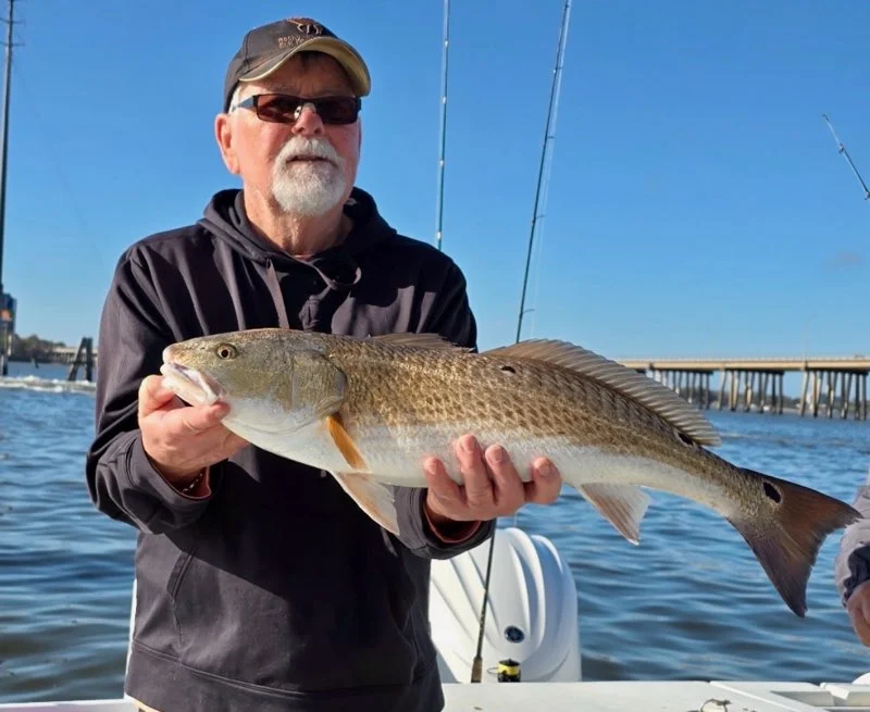 Fishing in D'Iberville, Mississippi