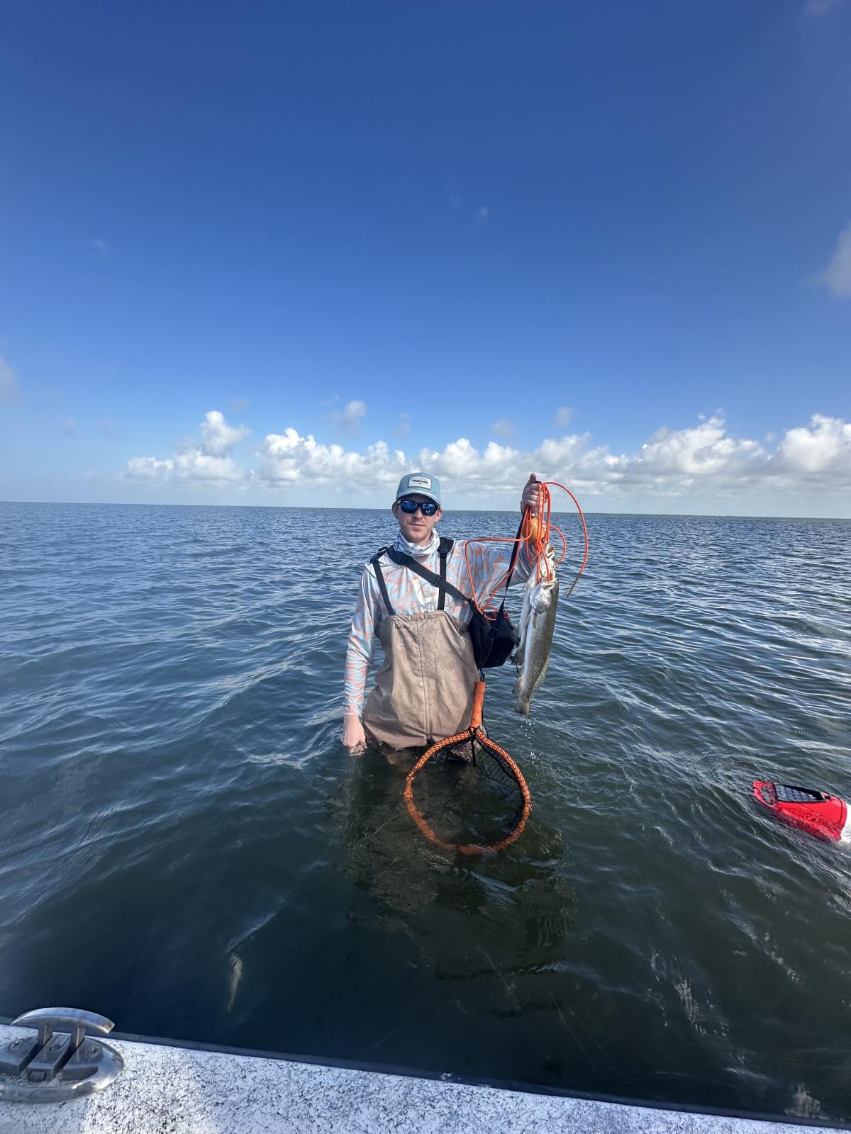 Fishing in Port O'Connor, Texas