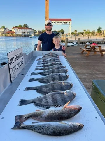 Fishing in New Orleans, Louisiana