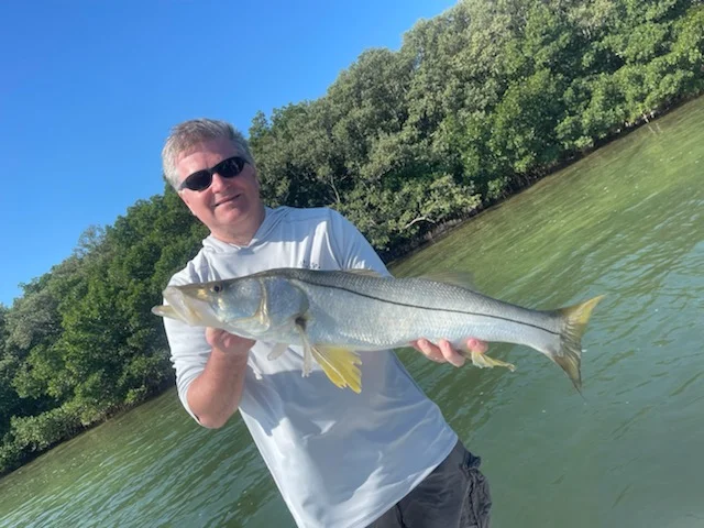 Redfish fishing in Clearwater, Florida