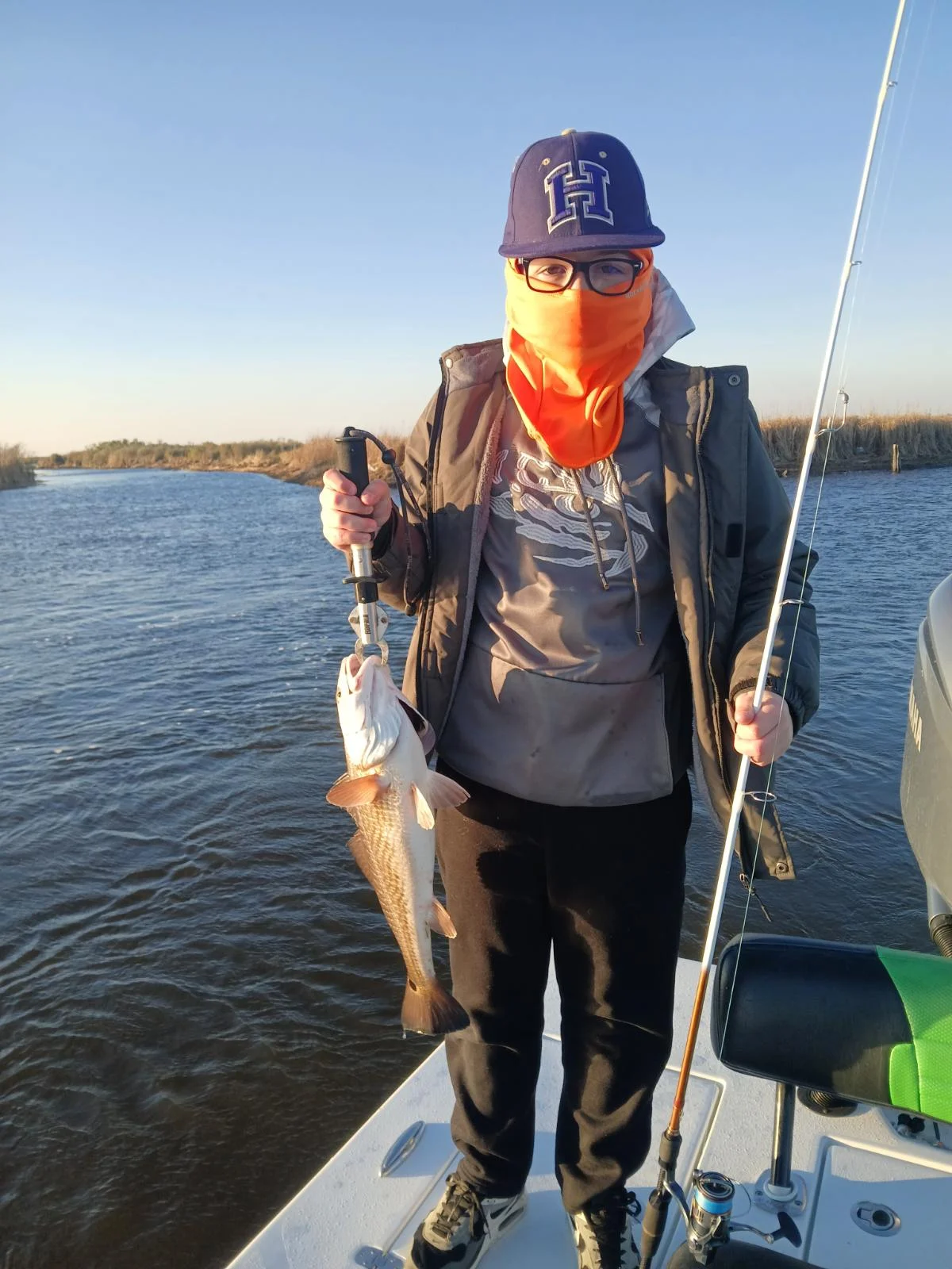 Fishing in Lafitte, Louisiana
