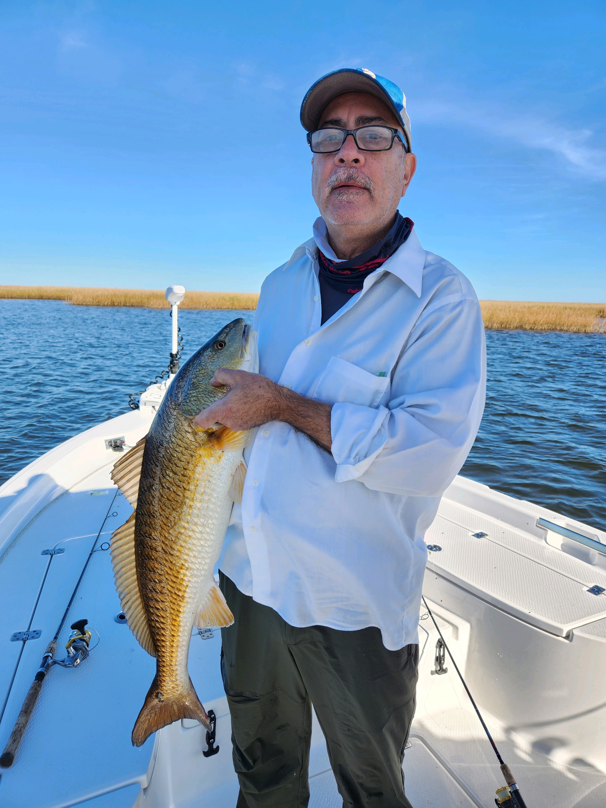 Redfish Fishing in Yscloskey, Louisiana