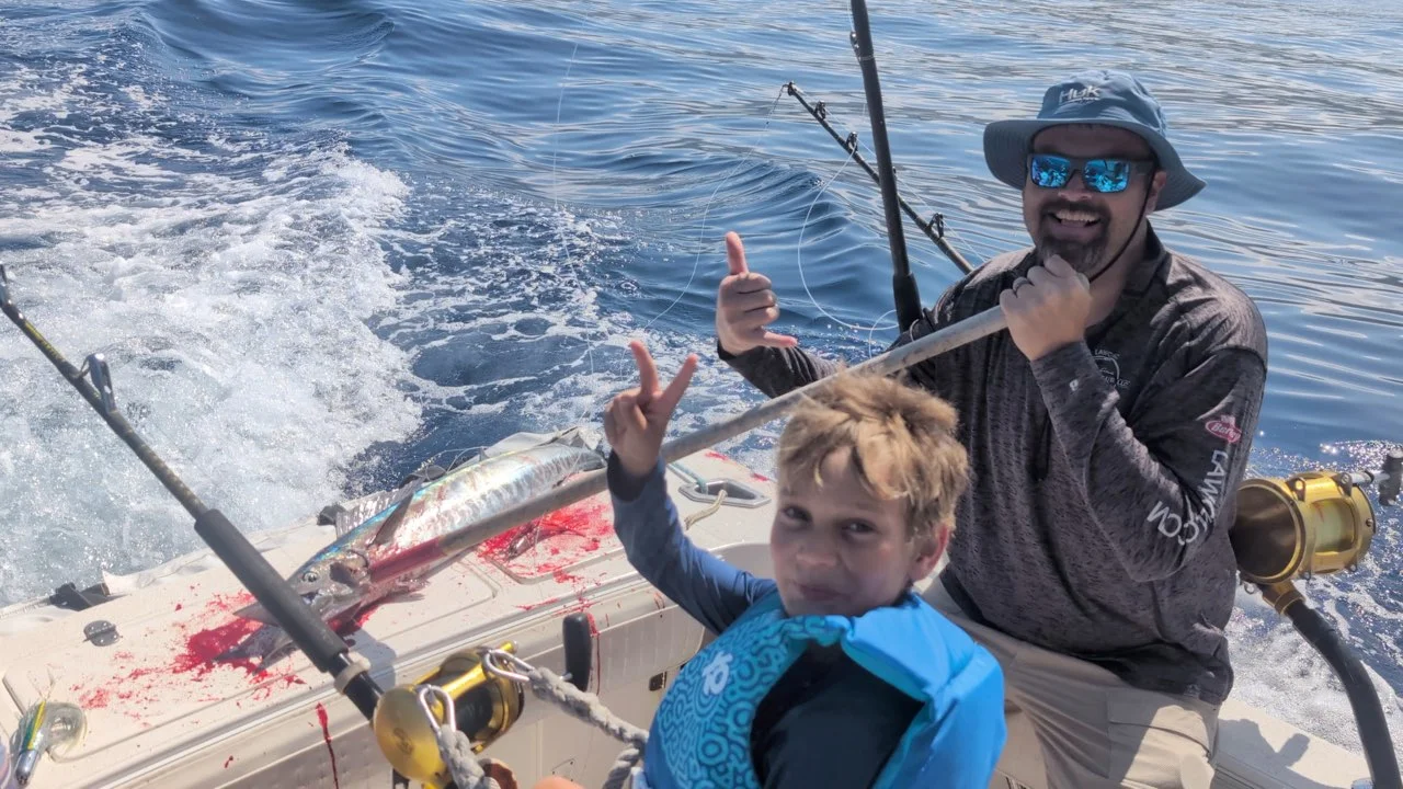 Fishing in Kailua-Kona, Hawaii