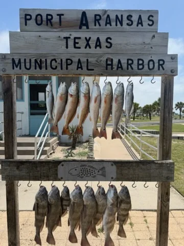 Fishing in Aransas Pass, Texas