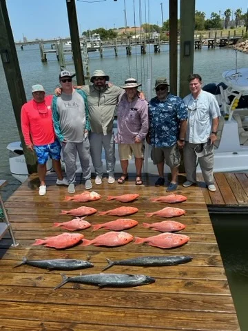 Amberjack, Kingfish, Red Snapper Fishing in Freeport, Texas