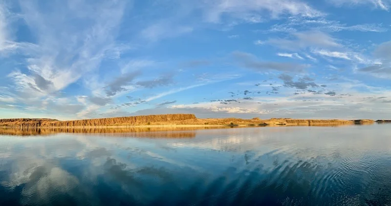 Fishing in Moses Lake, Washington