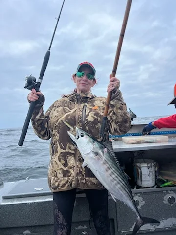 Fishing in Half Moon Bay, California