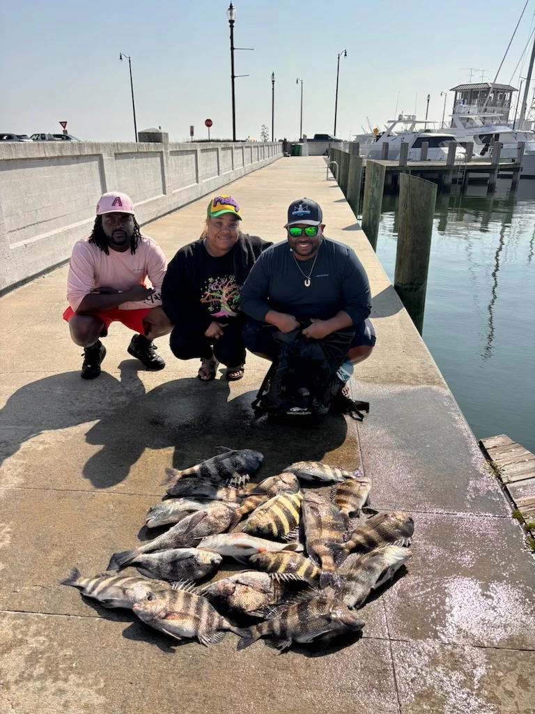 Fishing in Gulfport, Mississippi