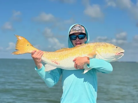 Fishing in Port O'Connor, Texas
