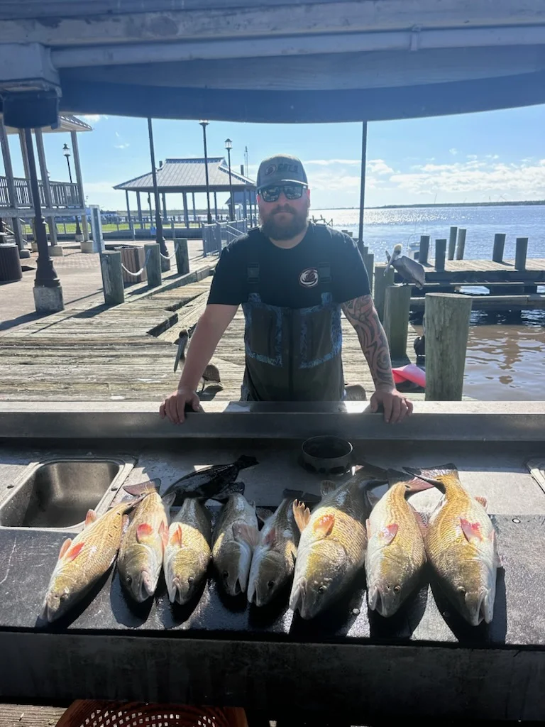 Fishing in Lake Charles, Louisiana