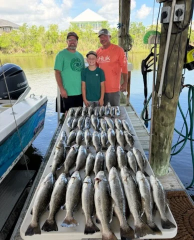 Fishing in Saint Bernard, Louisiana